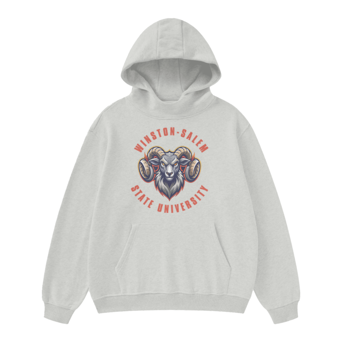 Ram for LIFE Grey Fleece Hoodie