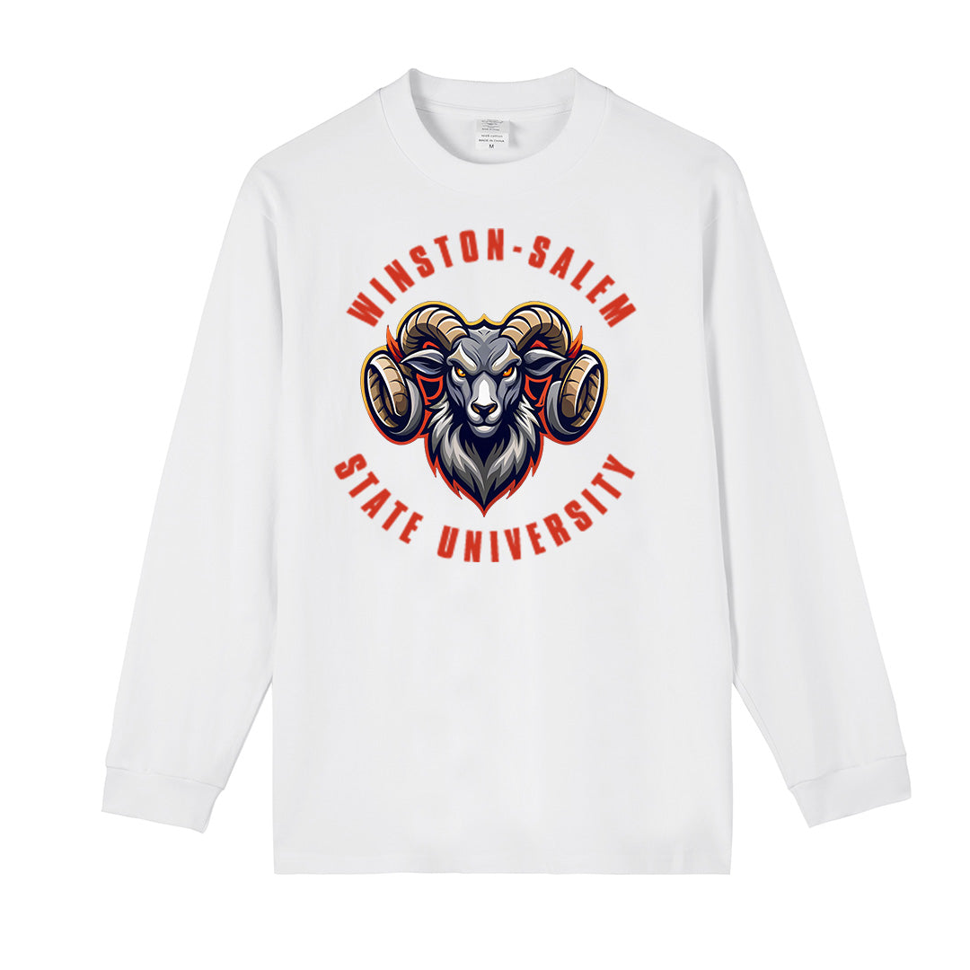 Ram for Life White Long Sleeve Shirt