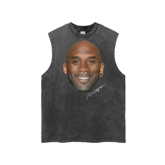 Kobe x Jordan Collaboration Black Washed Tank Top