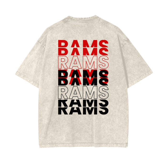 Ram Shack Acid Wash Tan Sweatshirt