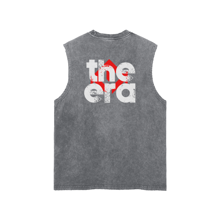 Kobe x Jordan Collaboration Dark Gray Washed Tank Top
