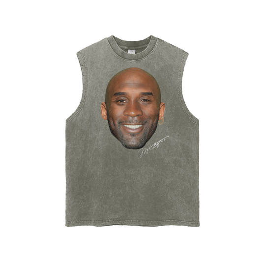 Kobe x Jordan Collaboration Green Washed Tank Top